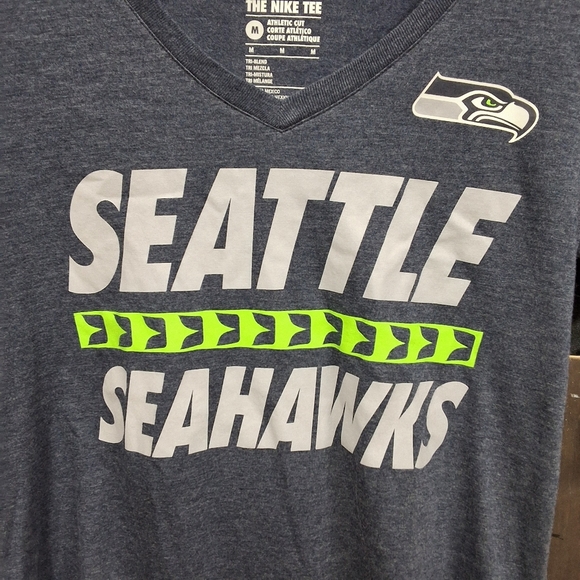 Nike Blue  Seattle  Seahawk Athletic Shirt BRAND NEW W/ TAGS - Picture 8 of 13